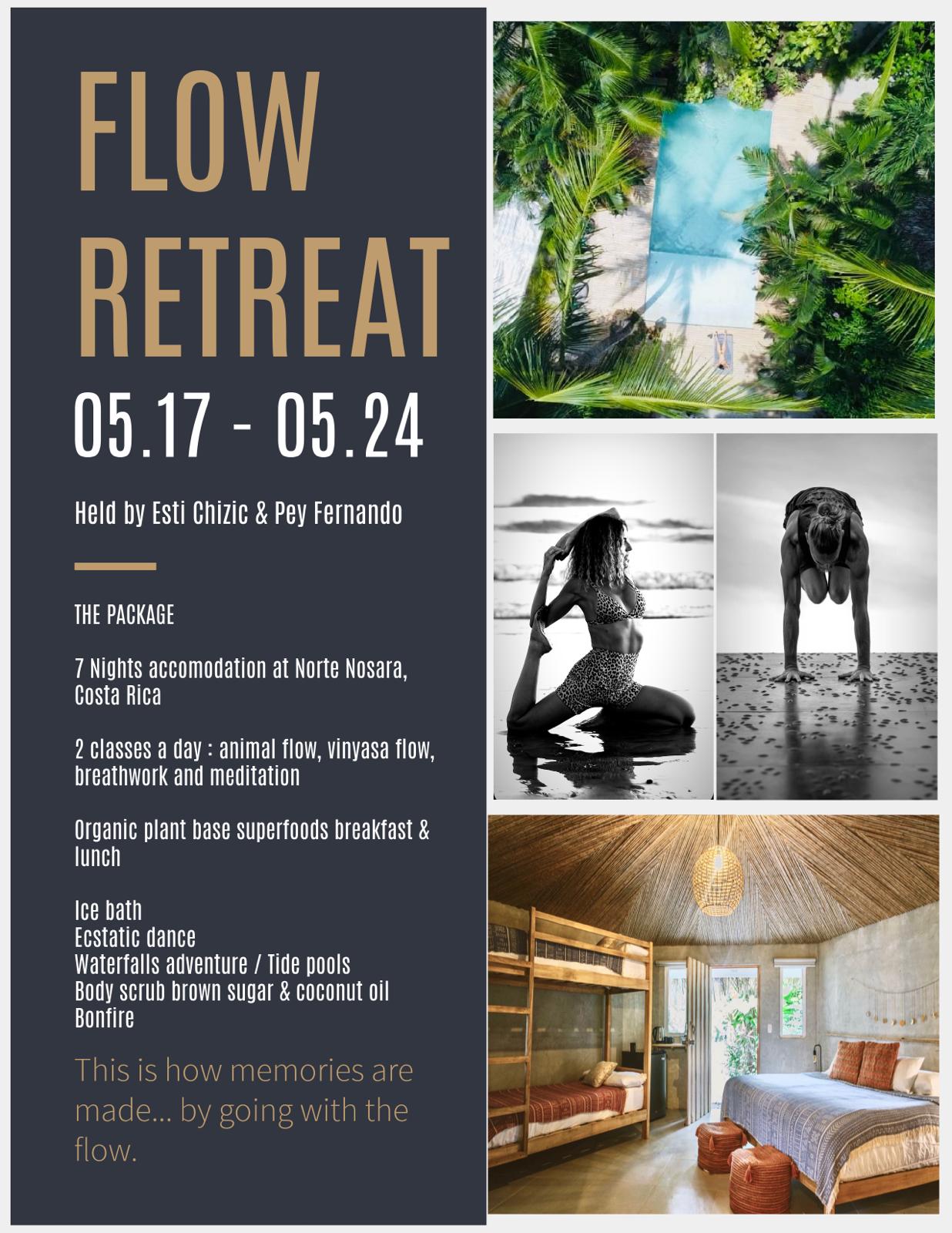 flow retreat