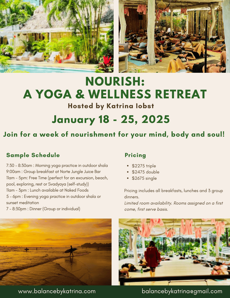 NORTE FLYER NOURISH RETREAT